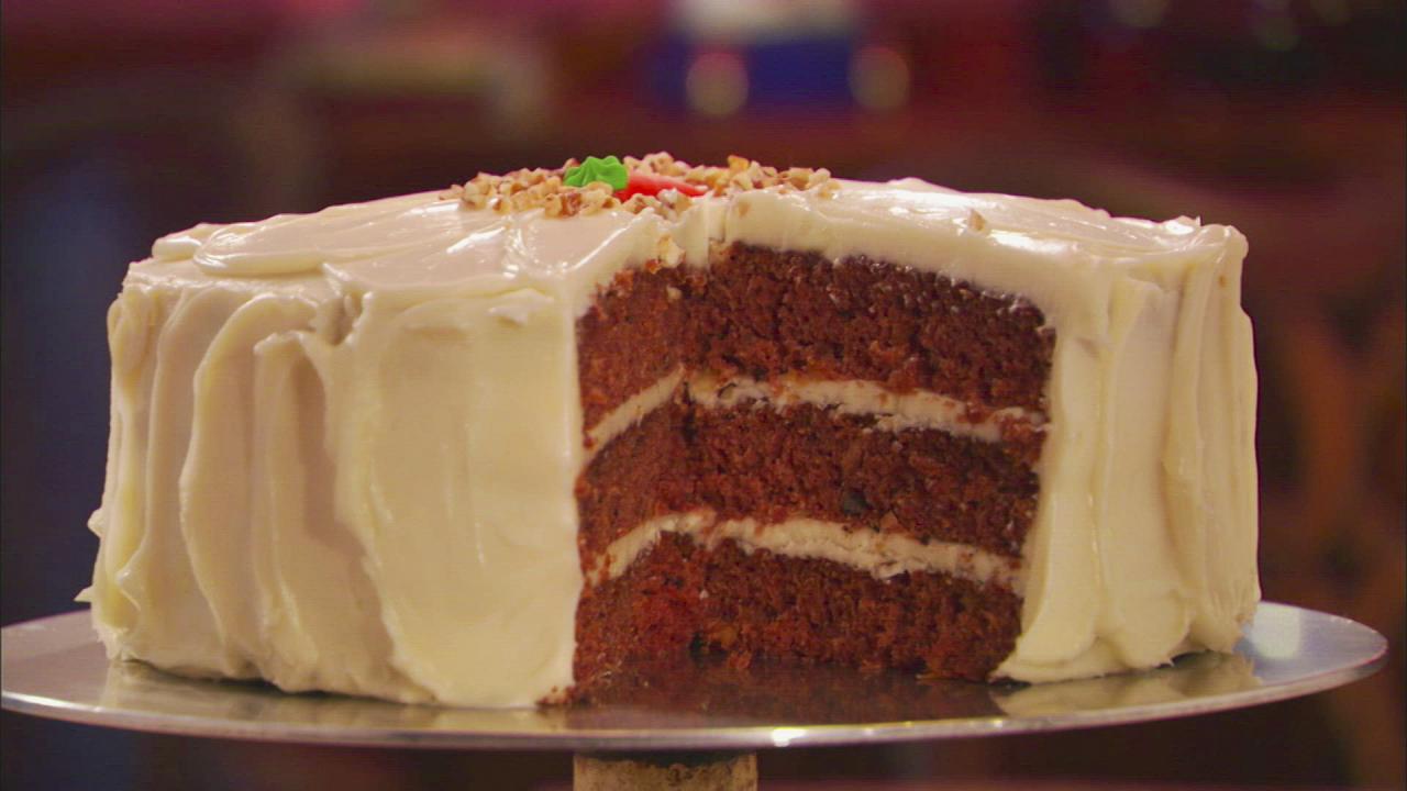 Marshmallow Fluff Carrot Cake