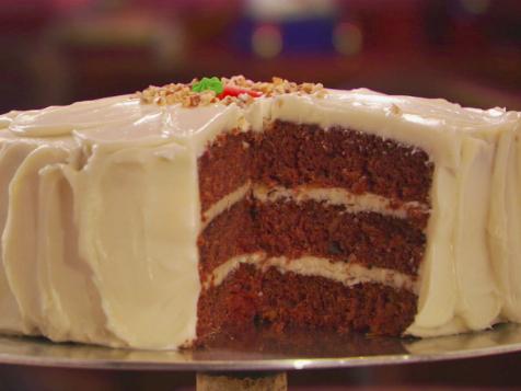 Marshmallow Fluff Carrot Cake