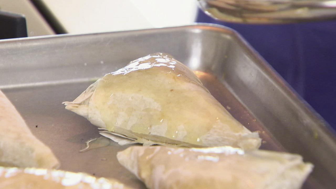 Dinner-Sized Spanakopitas