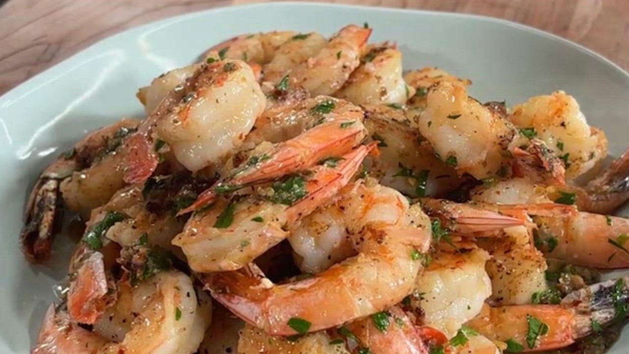 The Best Shrimp Scampi