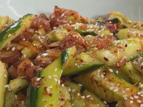 Smashed Cucumber Salad