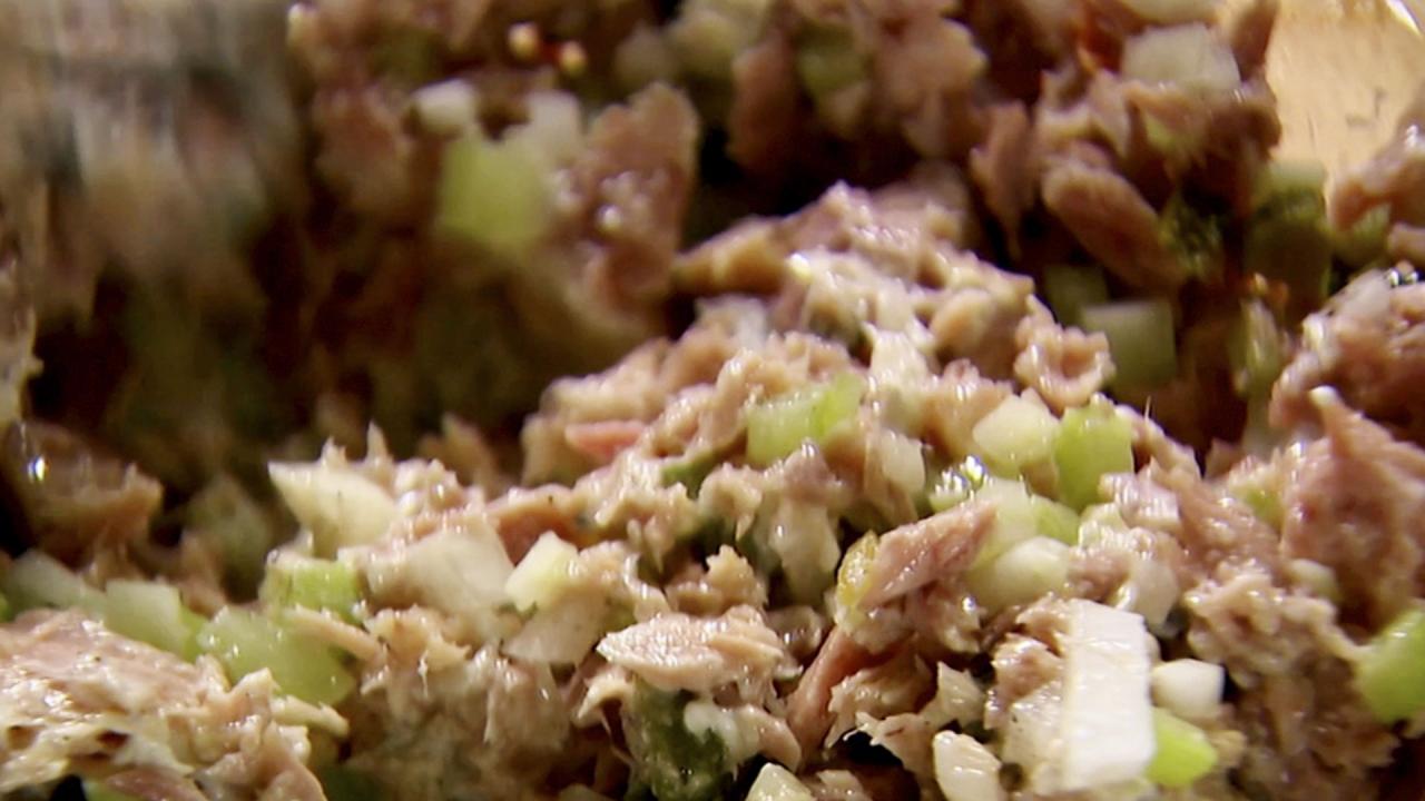 Easy Tuna Salad and Hummus