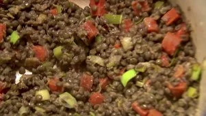Ina's Warm French Lentils