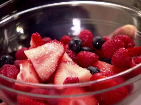 Ina's Tri-Berry Oven Pancakes