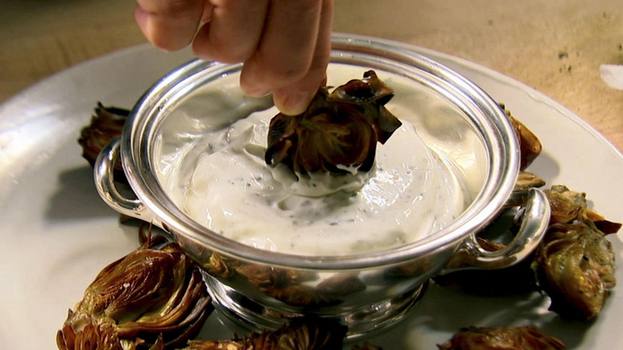 Deep-Fried Baby Artichokes