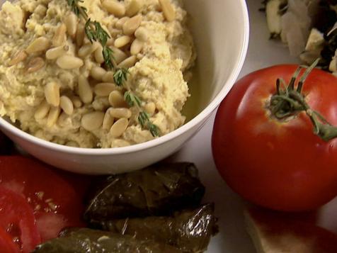 Greek Platter with Hummus