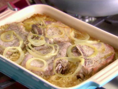 One-Pan Pork and Rice Dinner