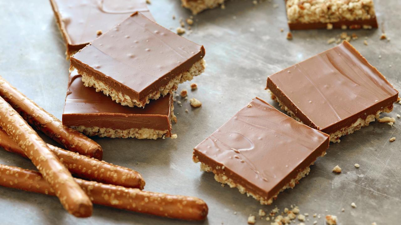 No-Bake Three-Treat Squares