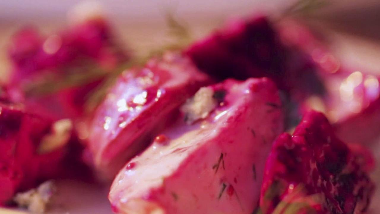Damaris' Beet and Potato Salad