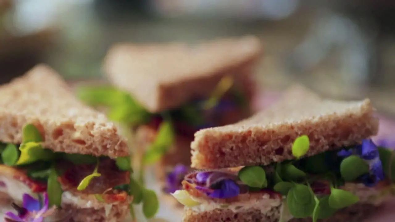 Bacon-Benedictine Sandwiches