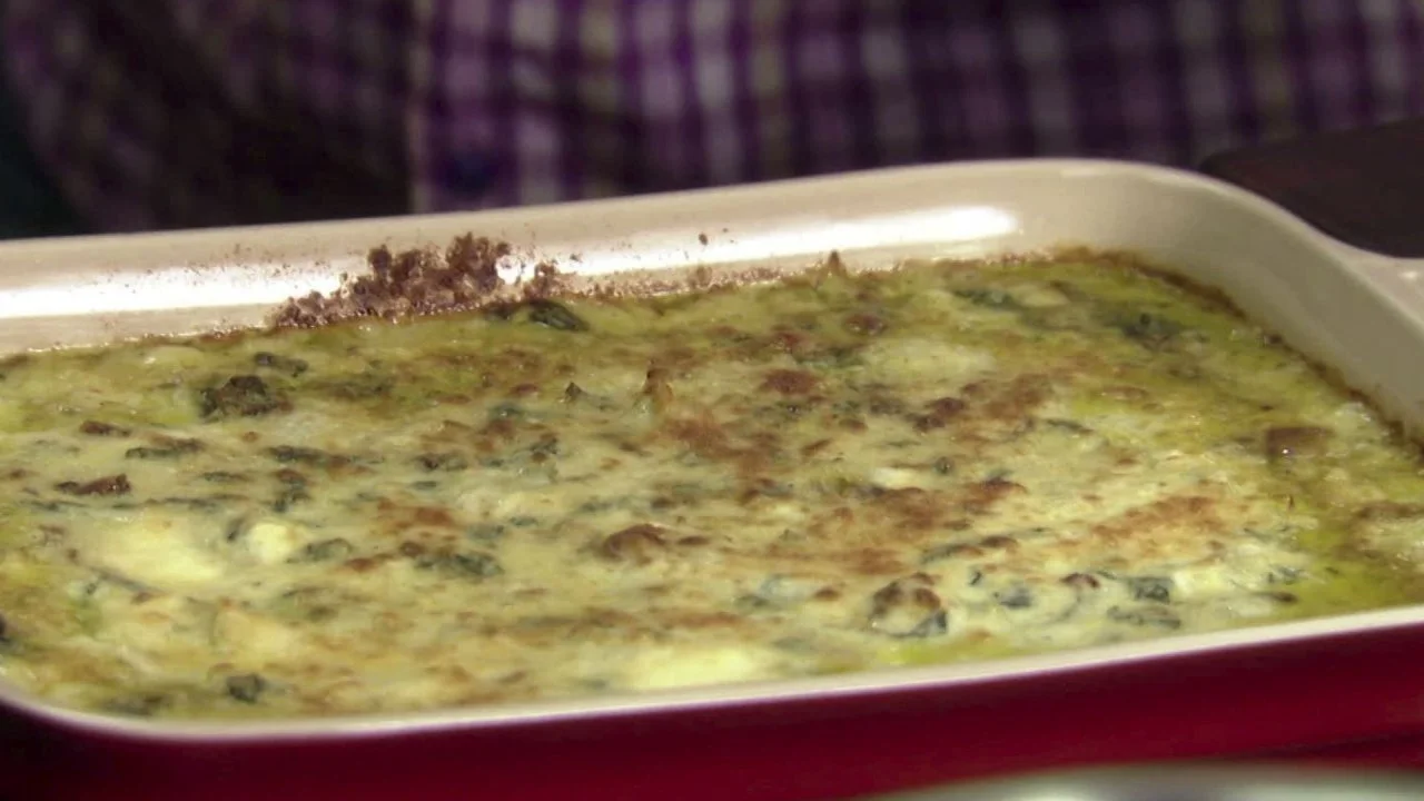 Swiss Chard Artichoke Dip