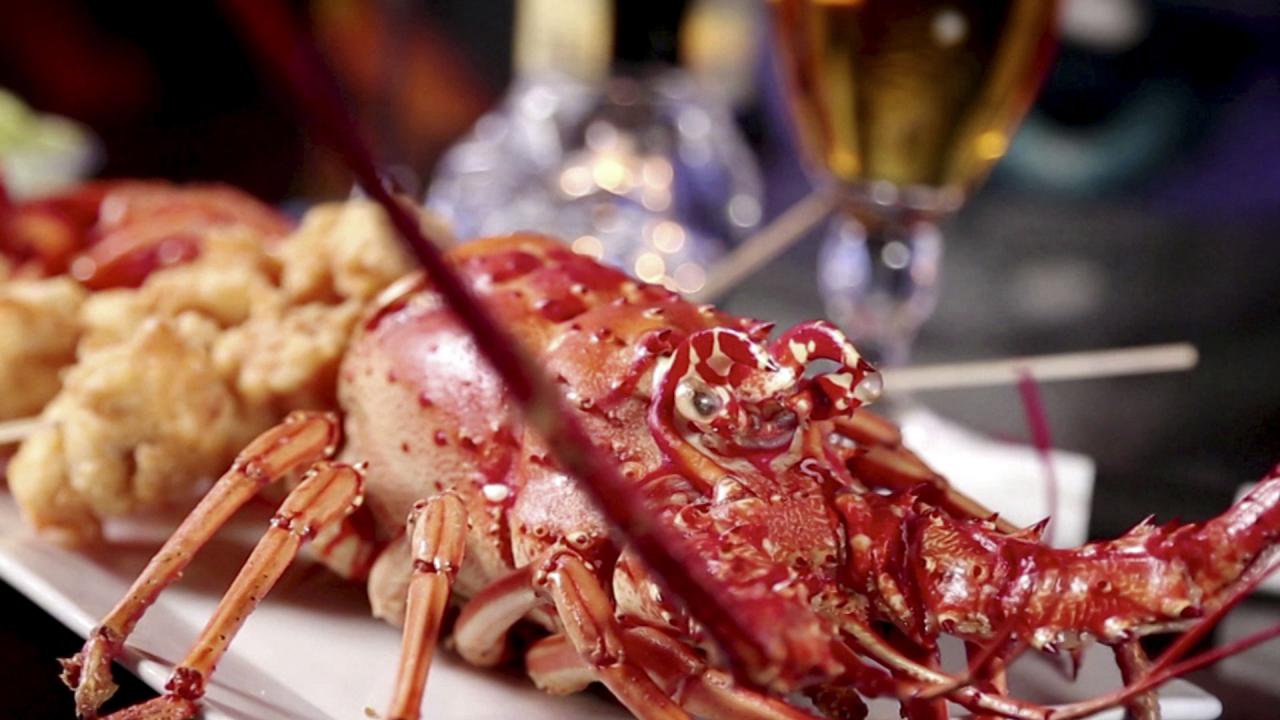Latin House Lobster Lollipops