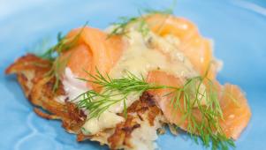 Salmon-Topped Potato Pancakes