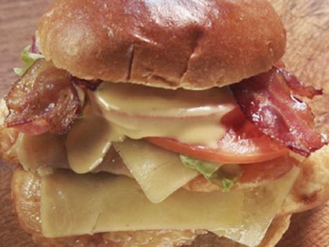 Crispy Fried Chicken BLT Melt