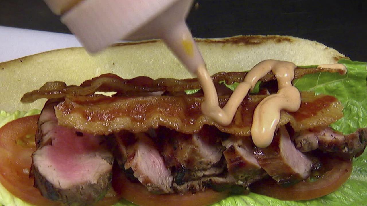 Chivito Club Sandwich