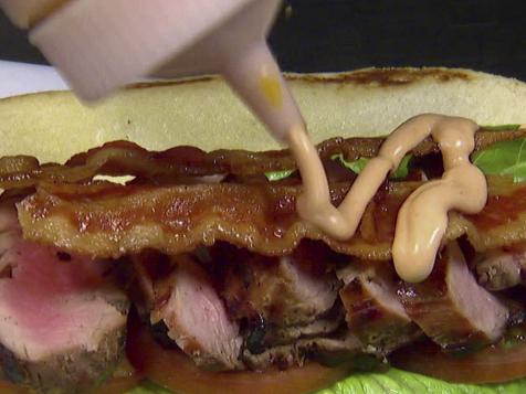 Chivito Club Sandwich