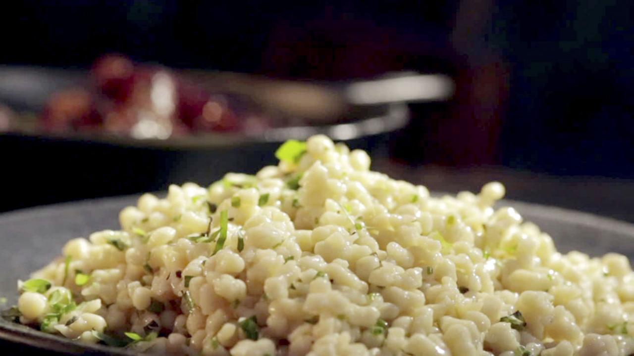 Fresh Herbed-Butter Spaetzle