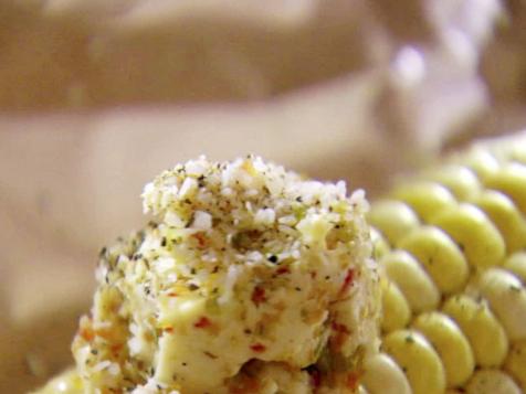 Ree's Bell-Pepper Grilled Corn