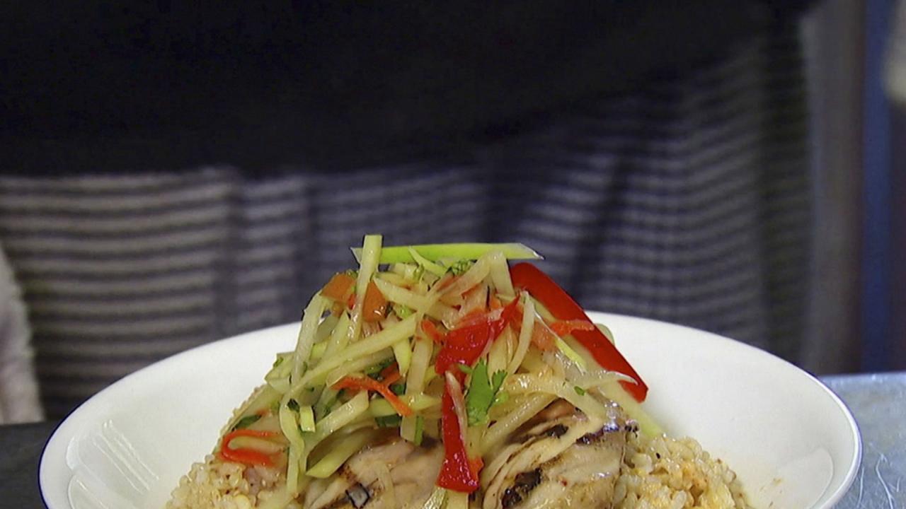 Red Curry Grilled Fish