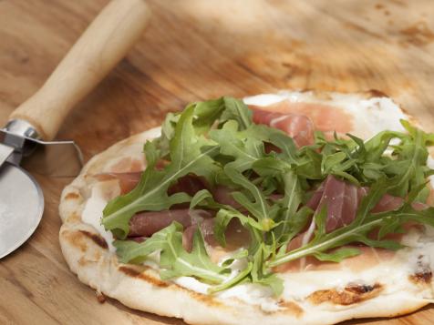 Prosciutto and Arugula Pizza