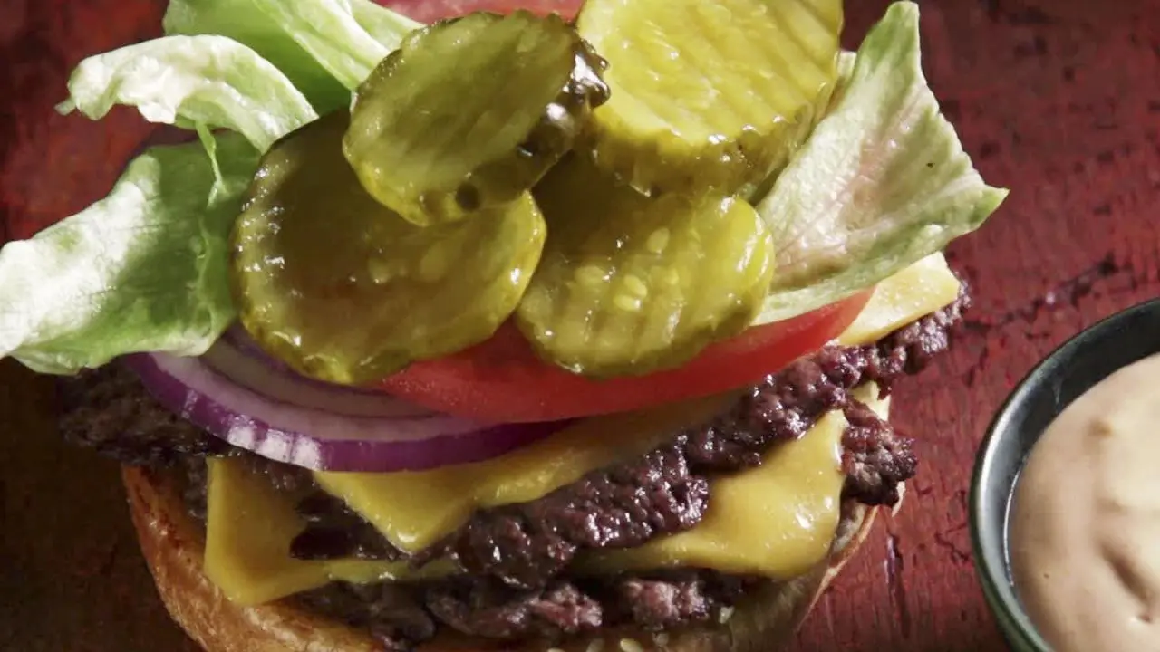 Retro Drive-In Cheeseburgers