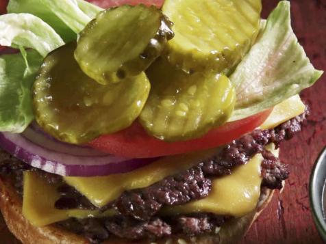 Retro Drive-In Cheeseburgers