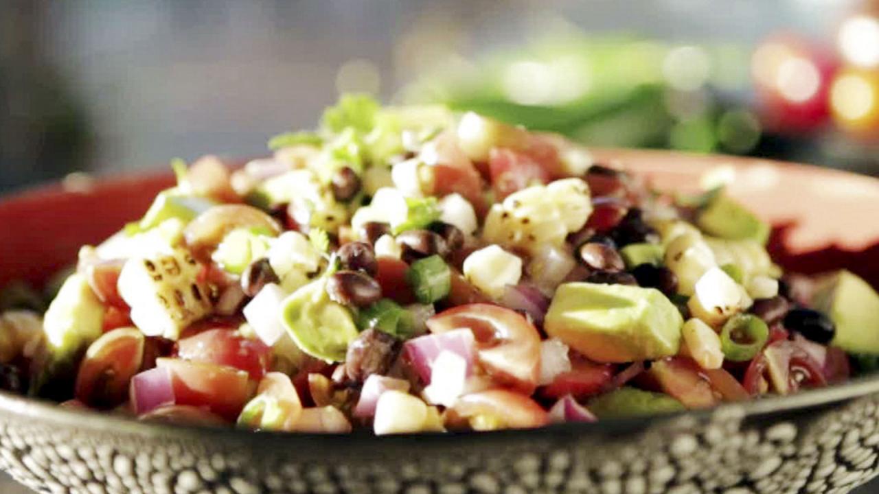 Guy's Black Bean Avocado Salsa