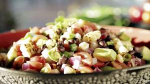 Guy's Black Bean Avocado Salsa