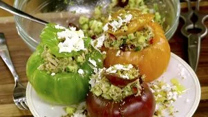 Tuna-Stuffed Tomatoes
