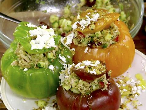 Tuna Stuffed Tomatoes
