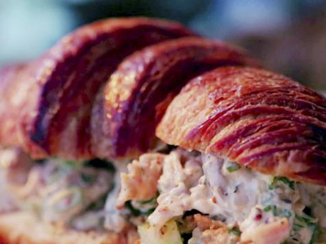 Fried Chicken Salad Sandwiches