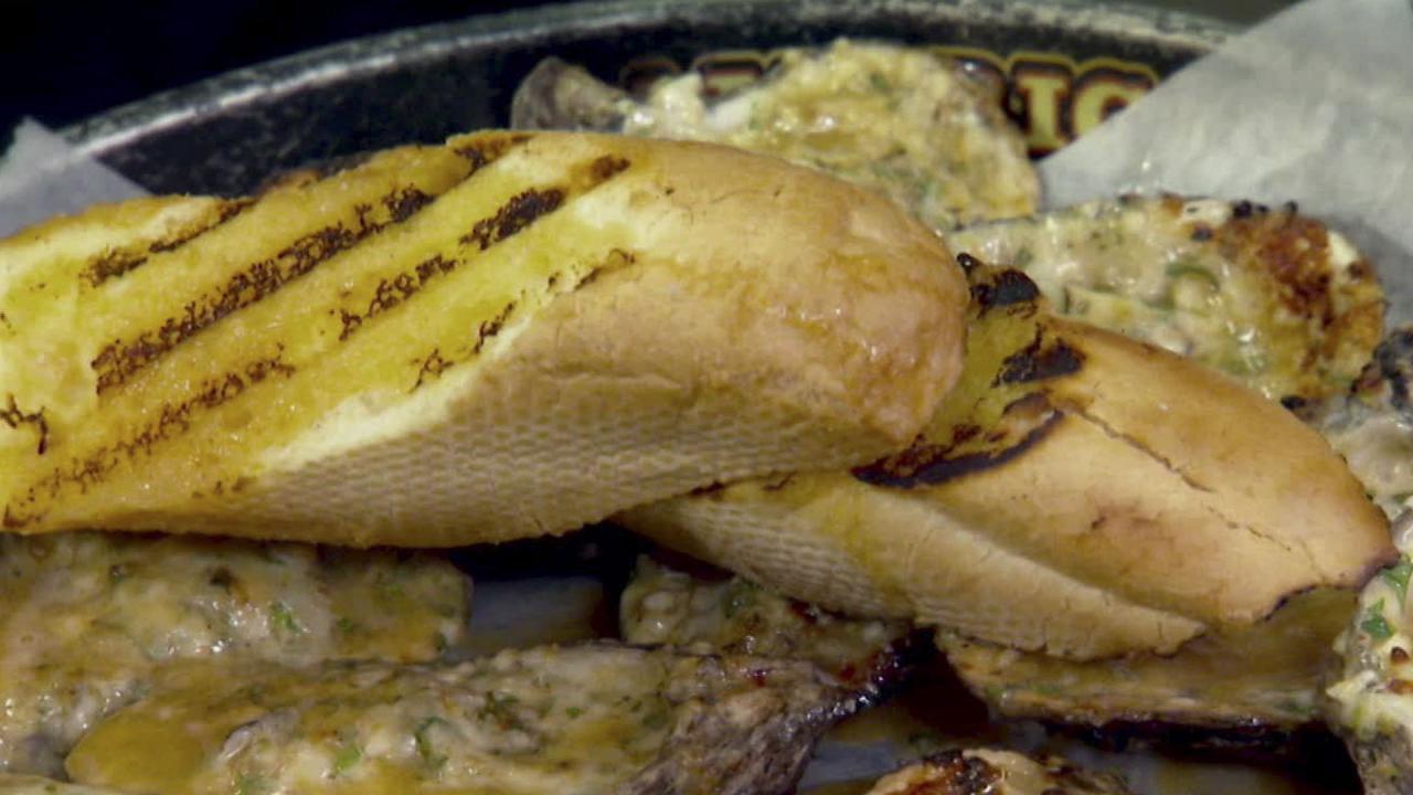 Wood-Smoke Grilled Oysters