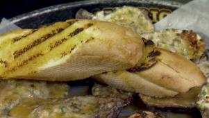 Wood-Smoke Grilled Oysters