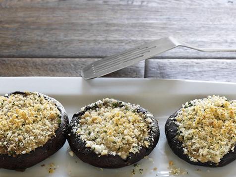 Mozzarella-Stuffed Portobellos