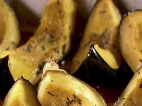 Roasted Acorn Squash Wedges