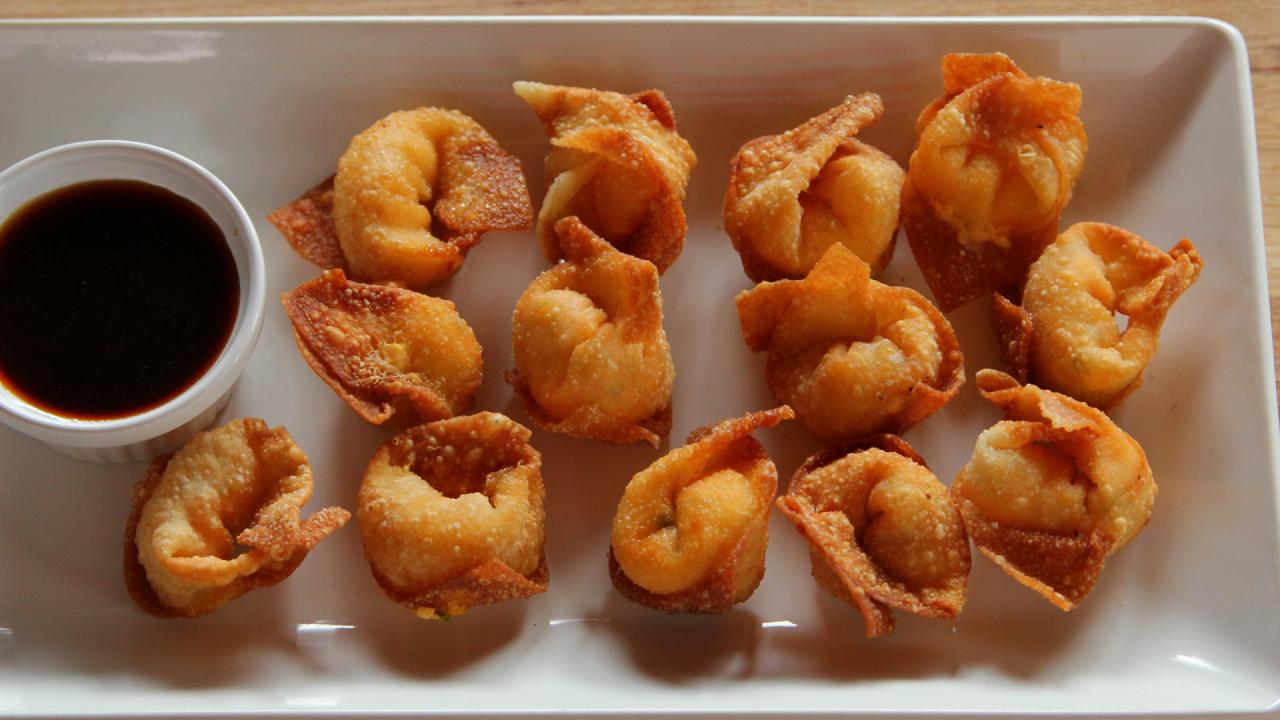 Ree's Cream Cheese Won Tons