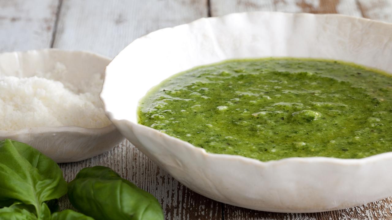How to Make Basil Pesto