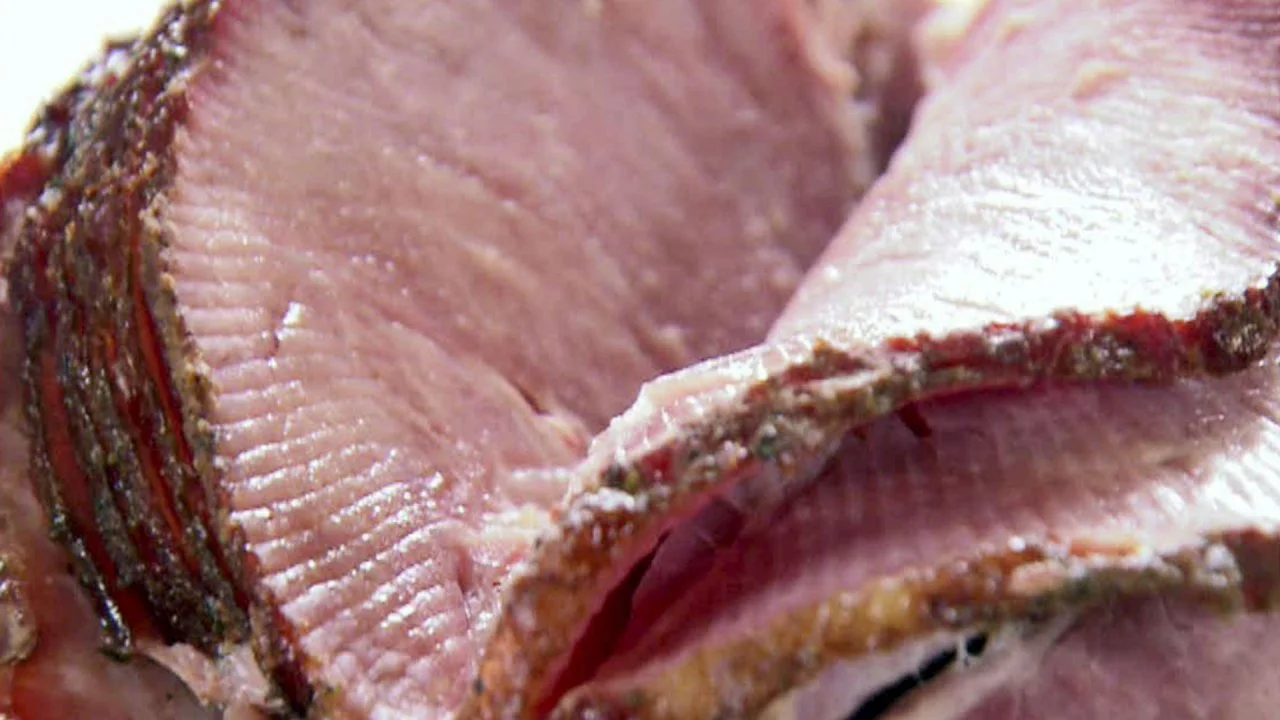 Grilled Holiday Honey Ham