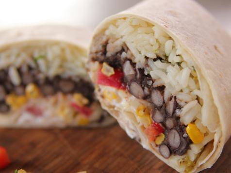 Ree's Grilled Veggie Burritos