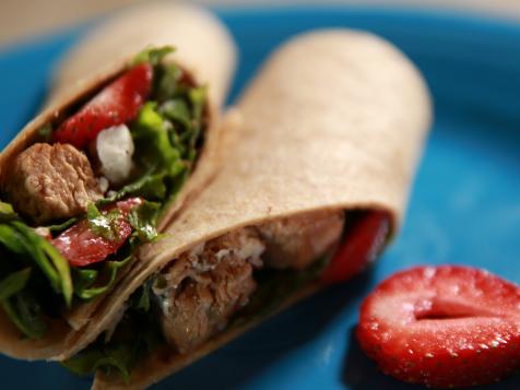 Chicken and Strawberry Wrap