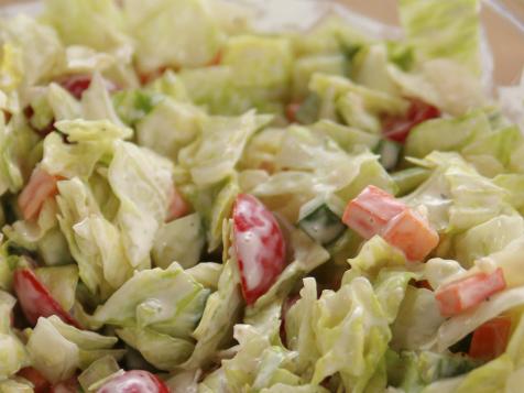 Mini Salads and Dressing