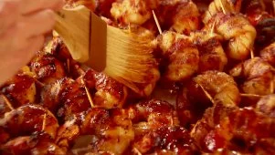 Ree's Bacon-Wrapped Shrimp