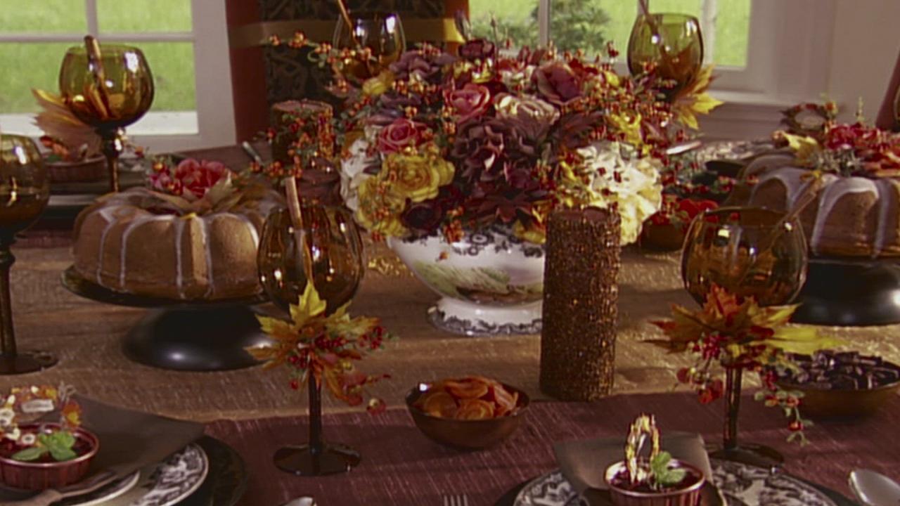 Sandra's Thanksgiving Table