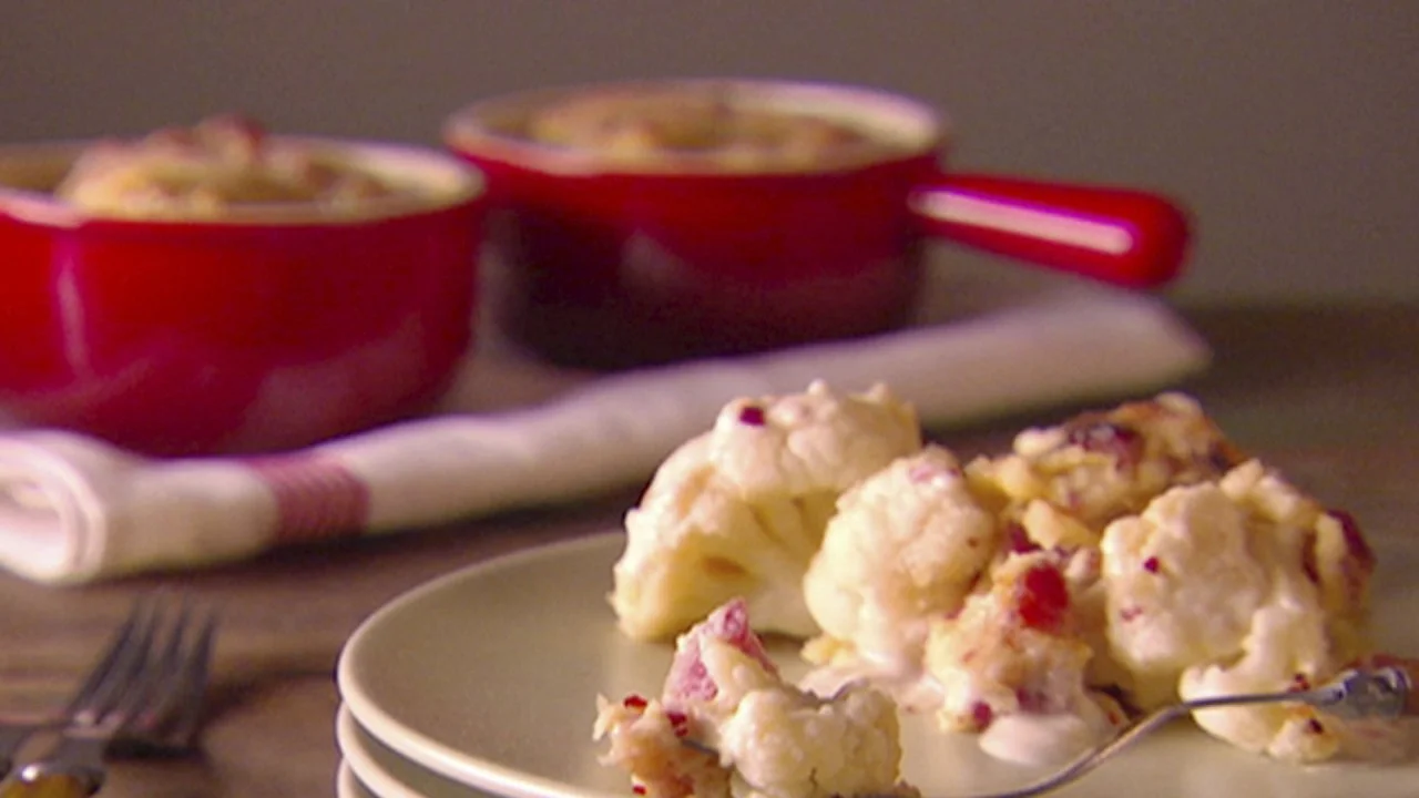Cauliflower with Pancetta