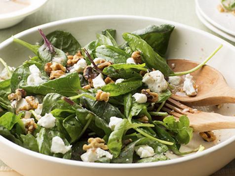 Spinach Salad with Goat Cheese