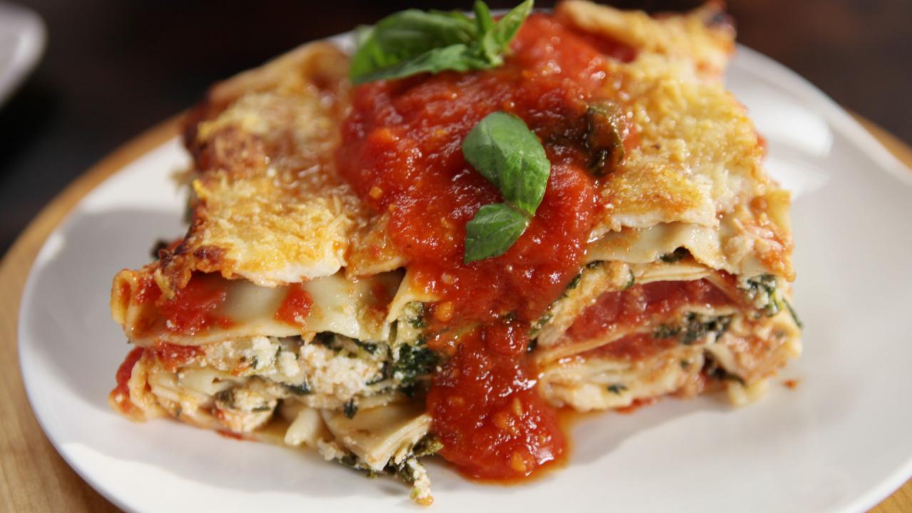 Spinach Lasagna