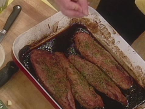 Roasted Balsamic Pork Loins
