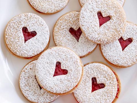 Ina's Mini Linzer Cookies