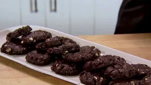 Chocolate Almond Cookies