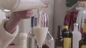 Sandra's Candy Cane Cocktail